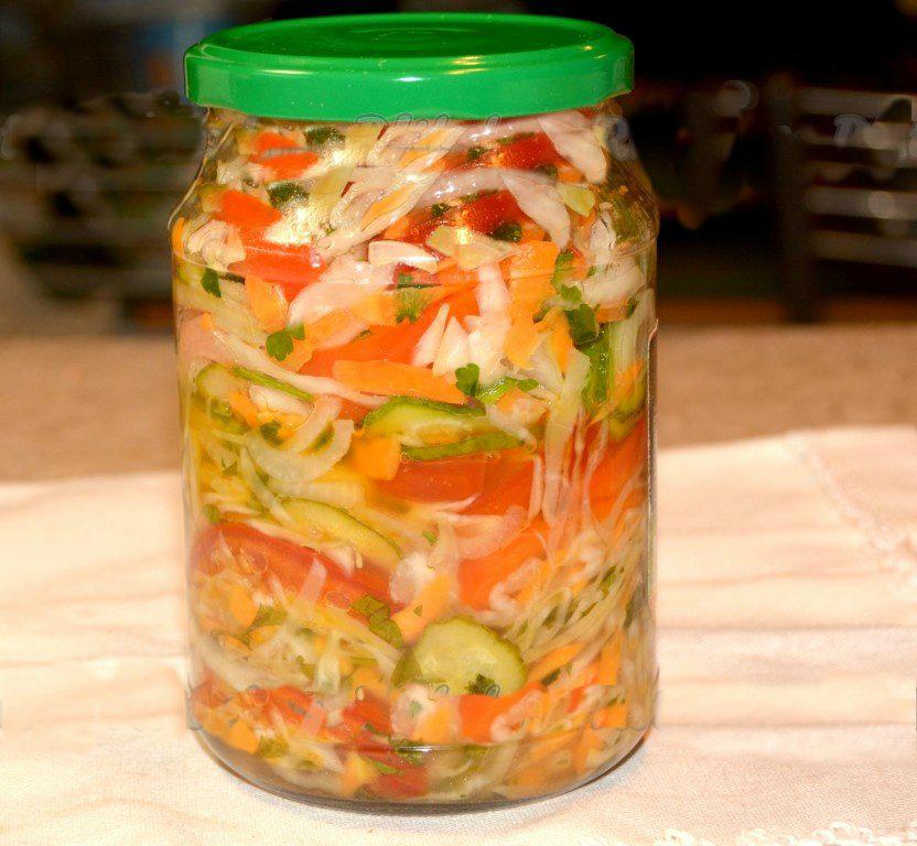 Как сделать вкусные салаты на зиму Как сделать вкусные салаты на зиму