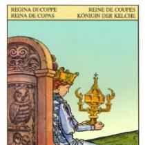 Regina cupelor: semnificațiile cărților de tarot