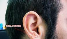 Акупунктурні точки на вухах, що відповідають за роботу органів