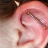 Punctați cartilajul urechii în diferite versiuni cu fotografii